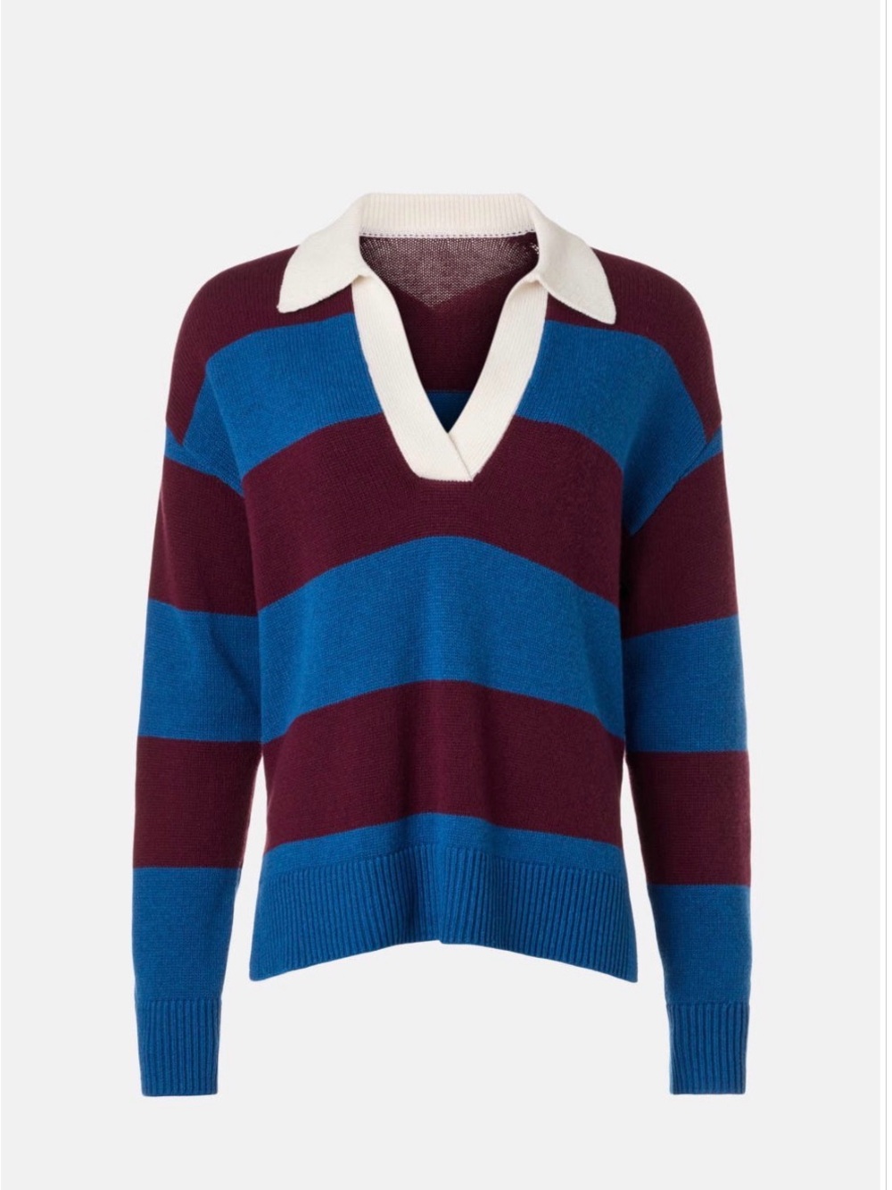 Rails Harris Striped Polo Sweater